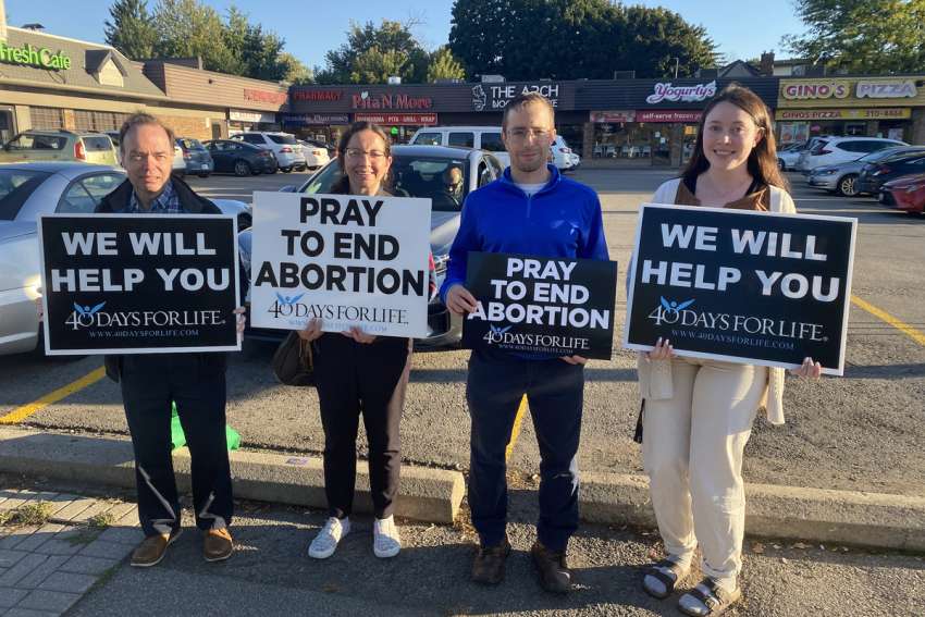 Miracles happen, says 40 Days for Life activist