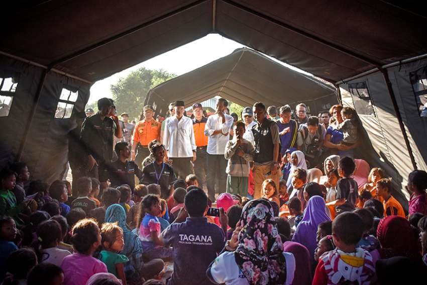 Catholics distribute aid for victims of deadly Indonesian earthquake