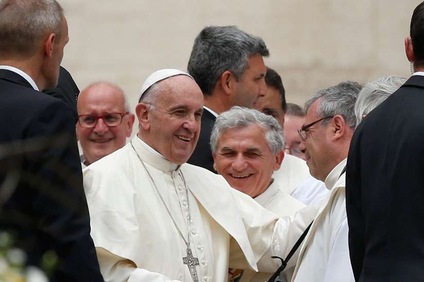 Ignore the church schedule and serve the people, pope tells deacons