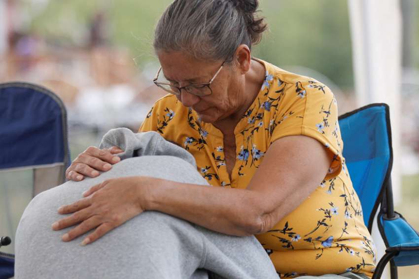 Catholic aid supports grieving community