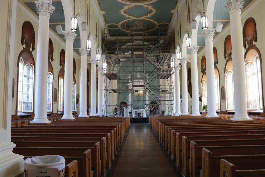 Antigonish’s St. Ninian’s Cathedral restoring murals to former glory