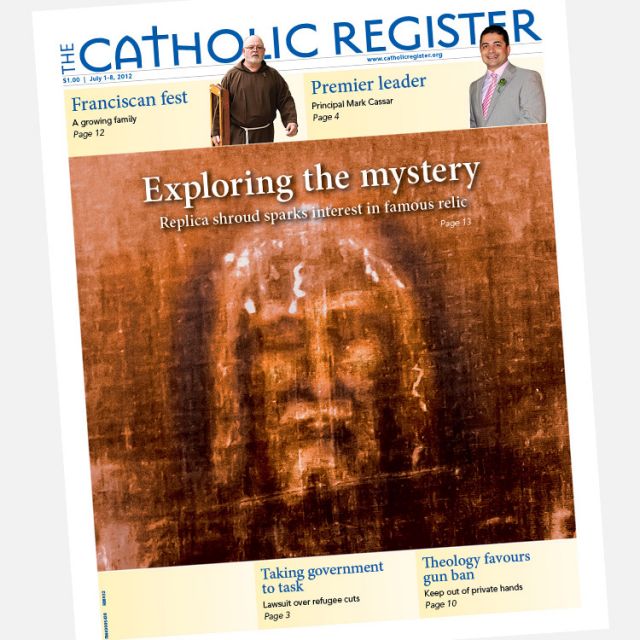 A silver for excellence for The Catholic Register