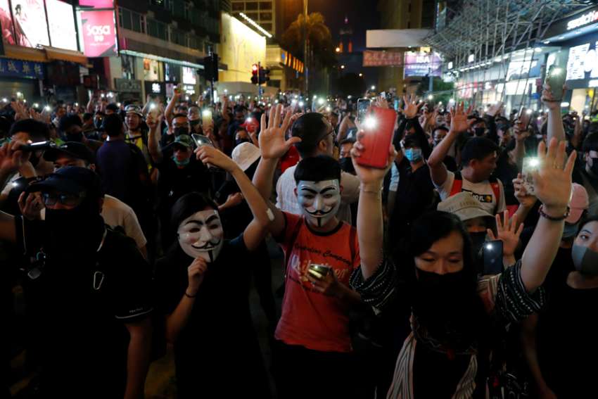 Hong Kong bishop reminds listeners that protesters are human