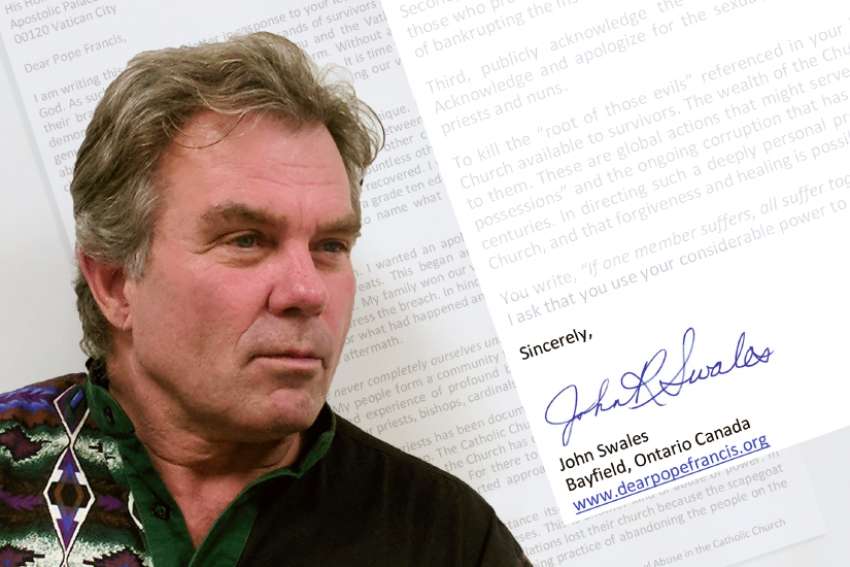 ‘Apology without action is empty,’ Canadian abuse victim John Swales tells Pope Francis in letter