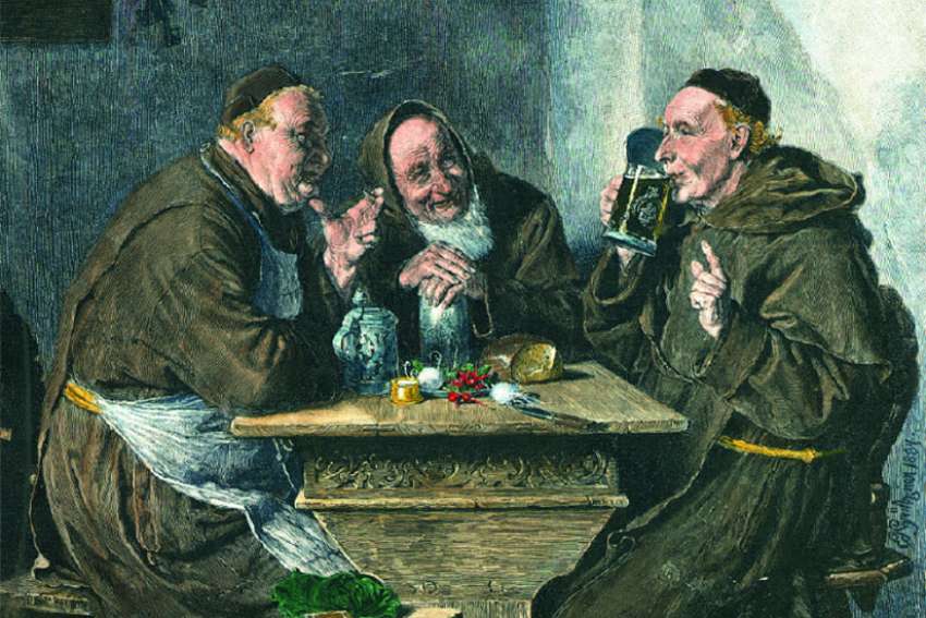 These 17th century monks did a beer fast for Lent