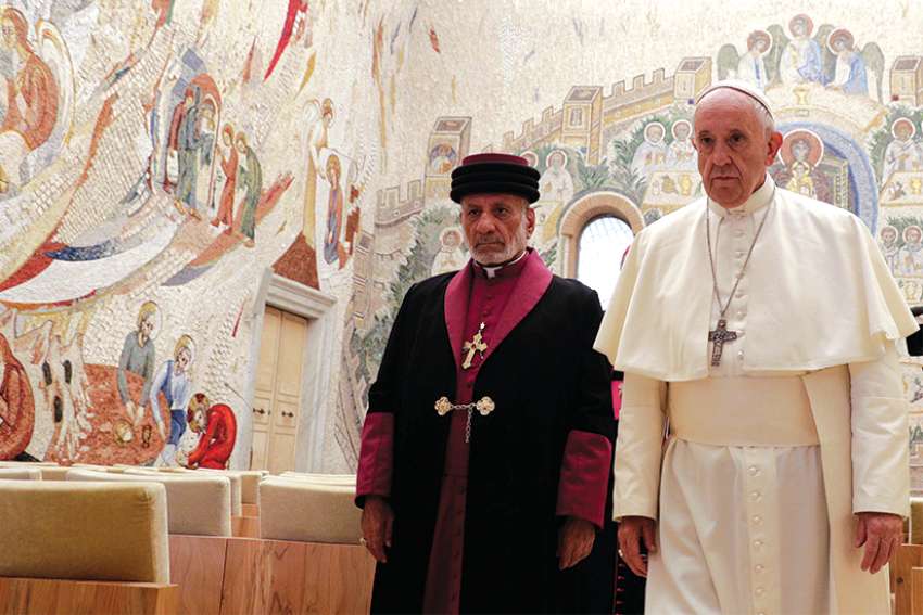 Modern martyrs are the 'seed of Christian unity', Pope and Patriarch Catholicos says