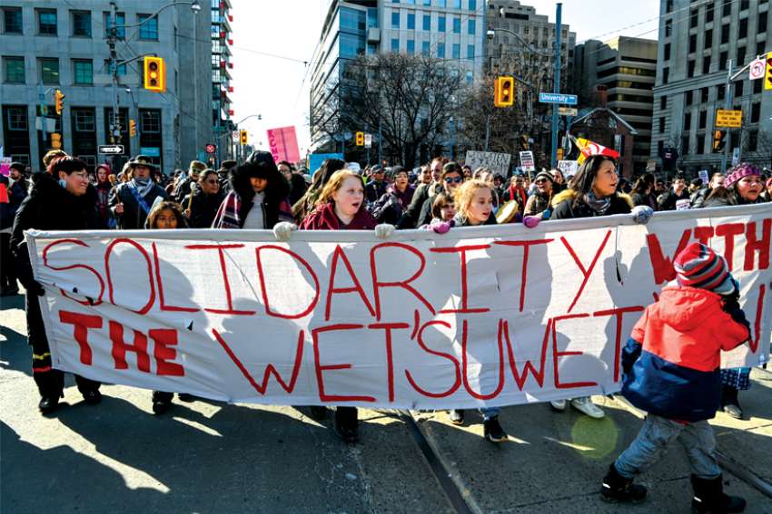 Toronto protest sends message of solidarity