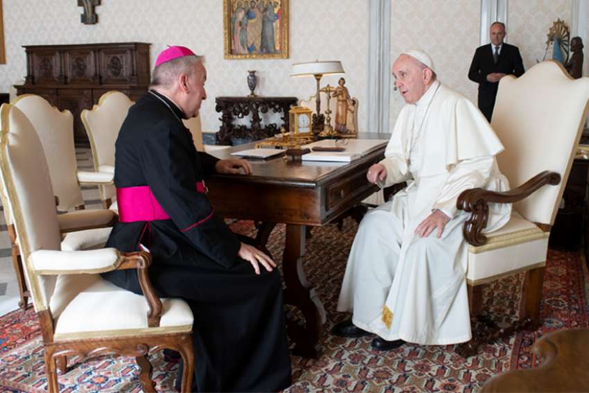 Pope Francis accepts resignation of nuncio to France accused of misconduct