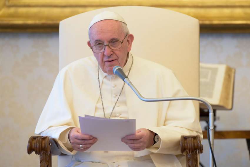 Pope Francis encourages people to rediscover the need for prayer