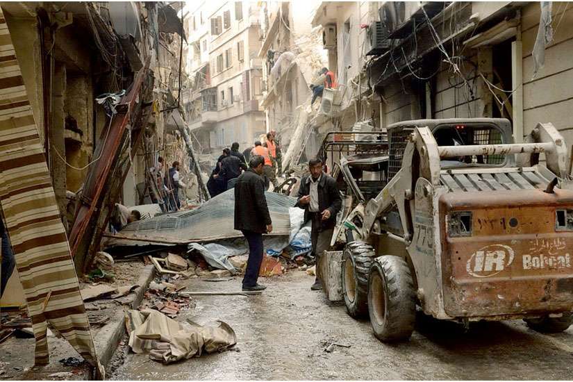 Exhaustion, no hope: Bishop says life in Syria needs 'attitude of faith'