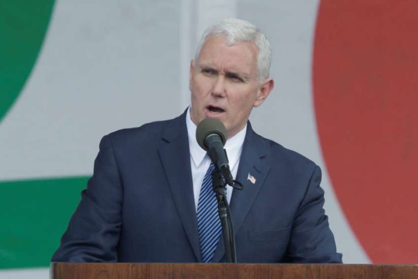 'Life is winning in America,' vice president tells March for Life rally