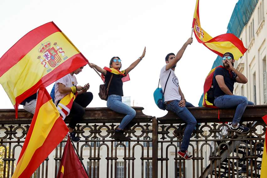 Cardinal urges Spanish unity and condemns Catalan ‘betrayal’