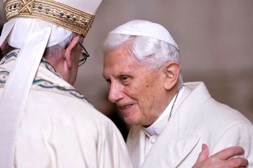 Benedict XVI offers much encouragement to priests