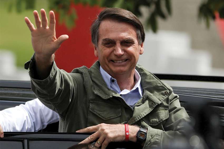 Brazil's newly elected Catholic president promises conservative moral agenda