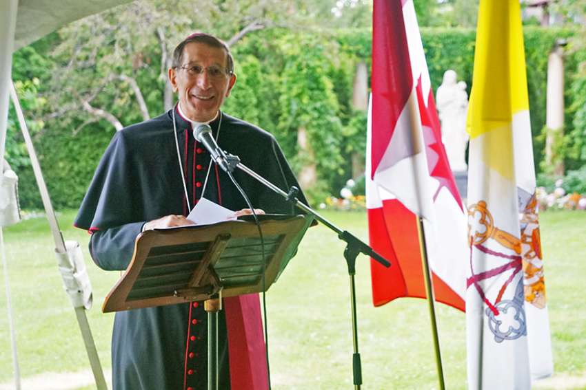 More needs to be done on reconciliation, says Pope's representative in Canada