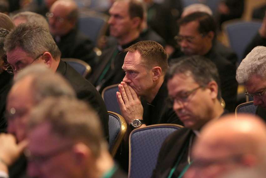 Clerical sex abuse survivors address rejection, pain at U.S. bishops' meeting