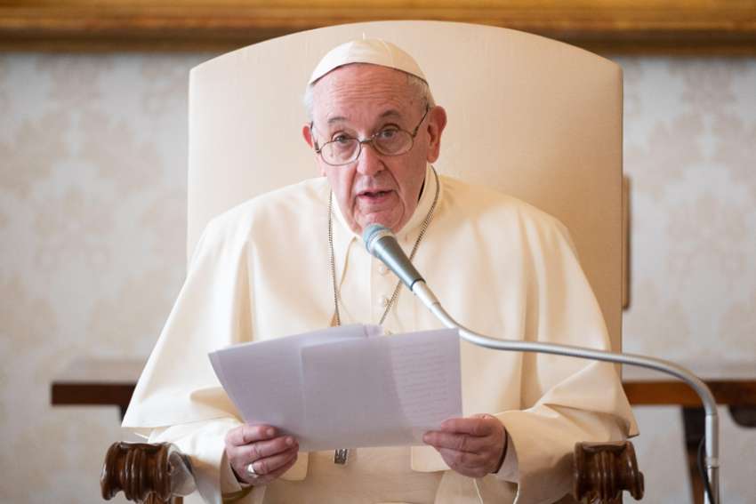 Communities that take their own 'path' lack Holy Spirit, Pope Francis says