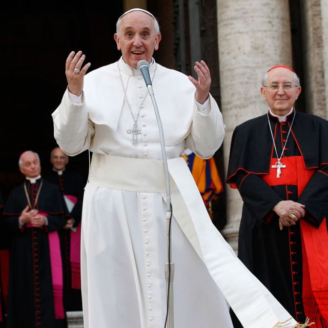 Mary is a mother who helps Christians grow, Pope says at rosary 