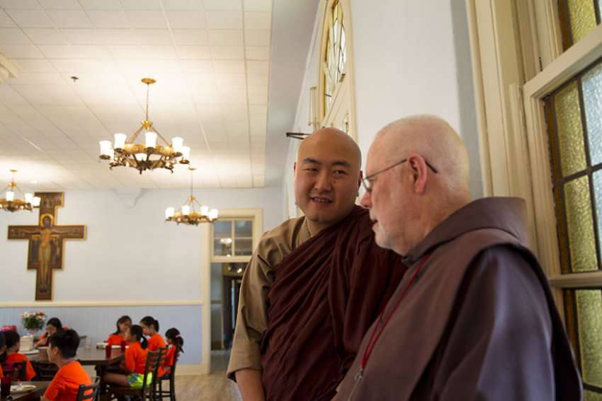 Holy Land Franciscans build interreligious bridges with Buddhist camp