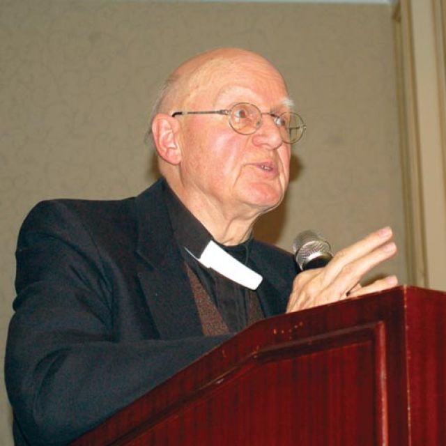 Fr. Alphonse de Valk feted as a man ahead of his time