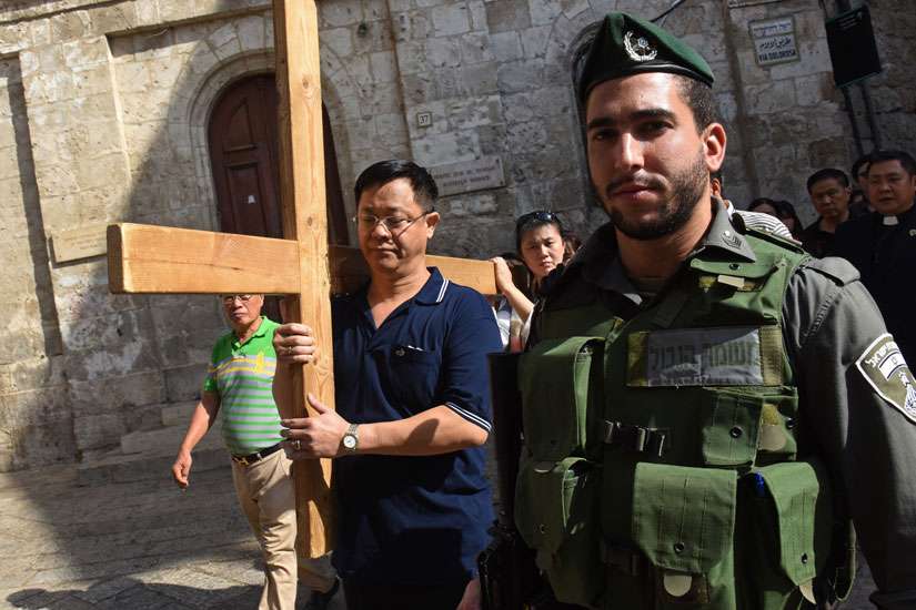 Praying, and hoping, for peace in Jerusalem's Old City