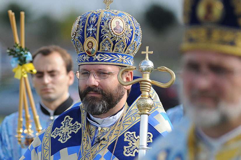 Head of Ukrainian Catholic Church consoled by Pope's words