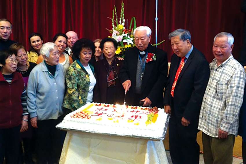 Fr. Tou, Montreal’s first Chinese-born priest