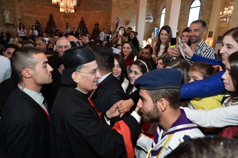 Maronite patriarch, visiting Syria, urges Christians to hold onto faith