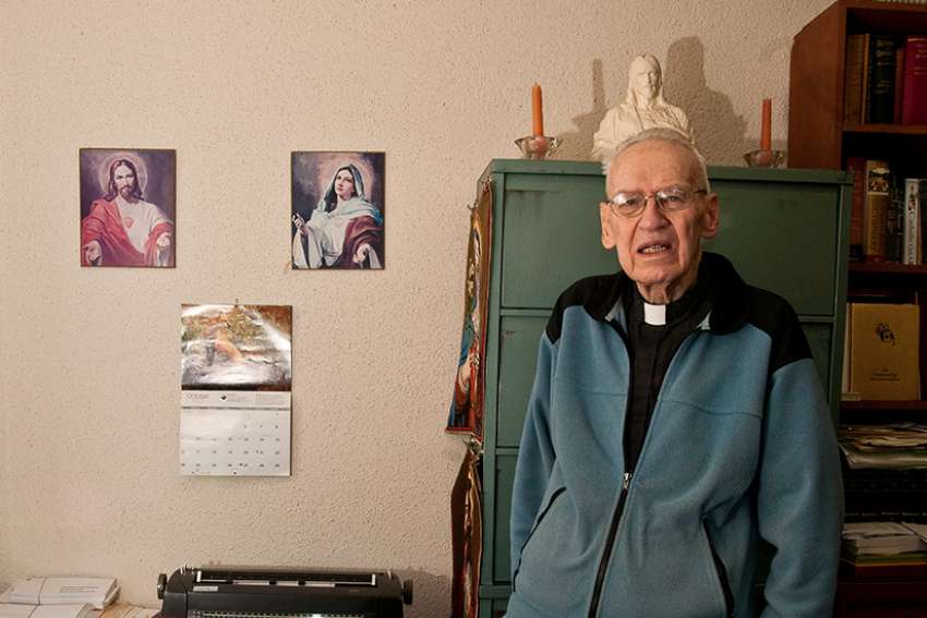 Fr. Power led Jesuit monthly and devotion to the Sacred Heart of Jesus
