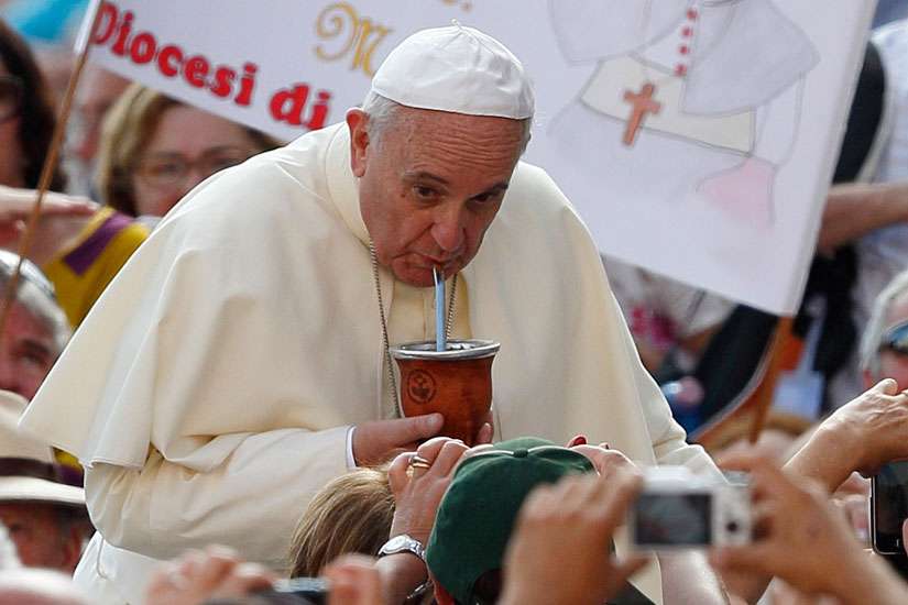 The Pope's 'staycation': Correspondence, trip preparation fill his days