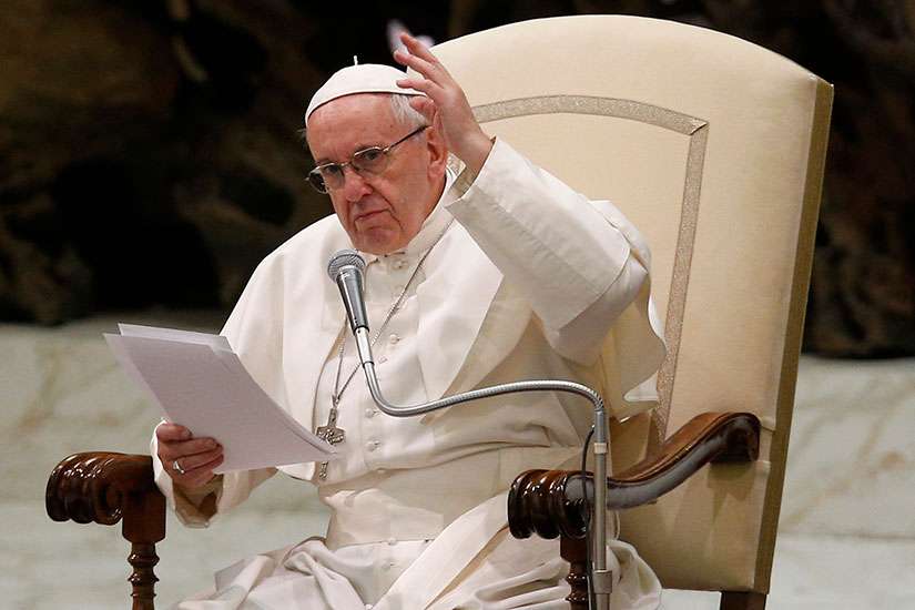 Pope's homily: Temptation calls for prayer, not dialogue