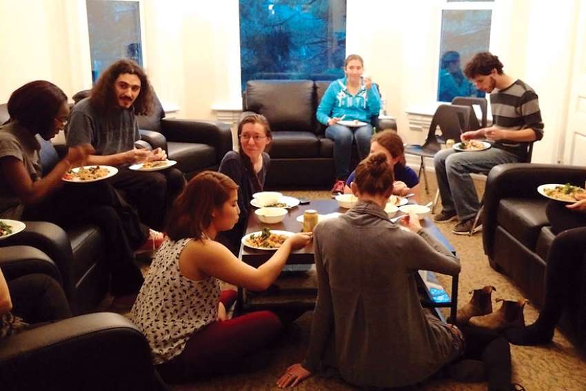 Guelph students at home in Newman chaplaincy