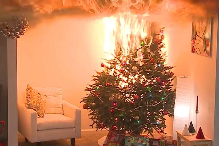Holidays on fire: When Christmas trees and candles lead to 911 calls