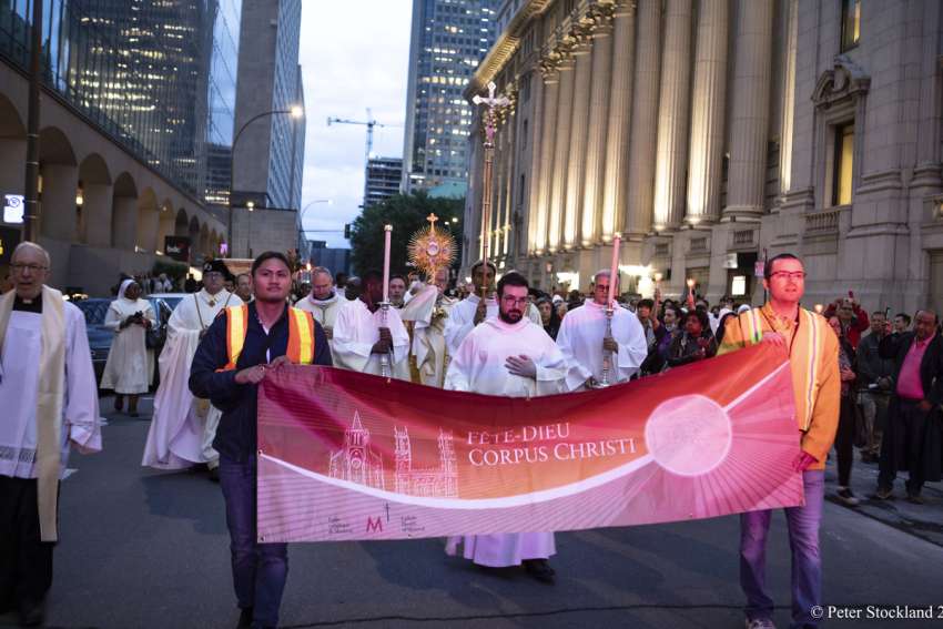 Corpus Christi takes to Montreal streets again