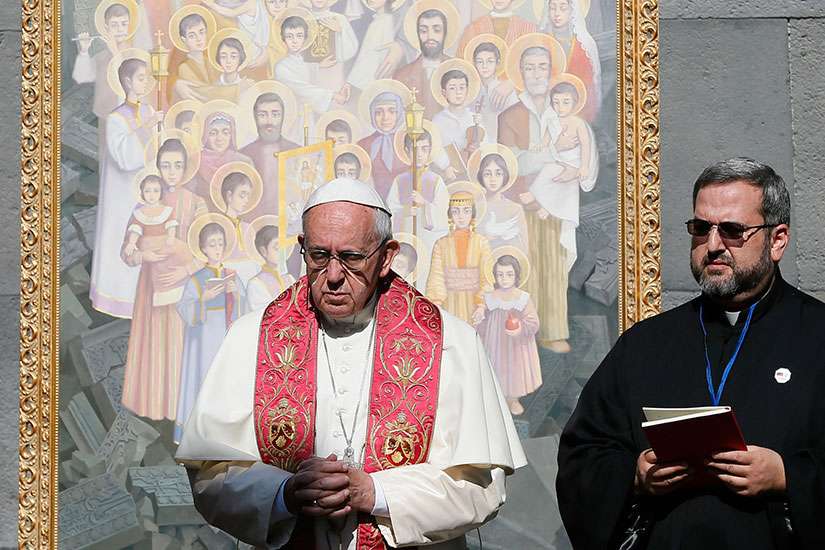 Never again: Pope prays for Armenian genocide victims, future peace