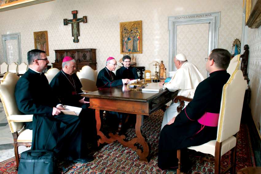 Bishops aim for spring meeting with Pope Francis