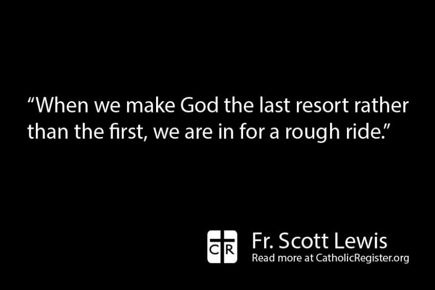 True faith is showing absolute trust in God