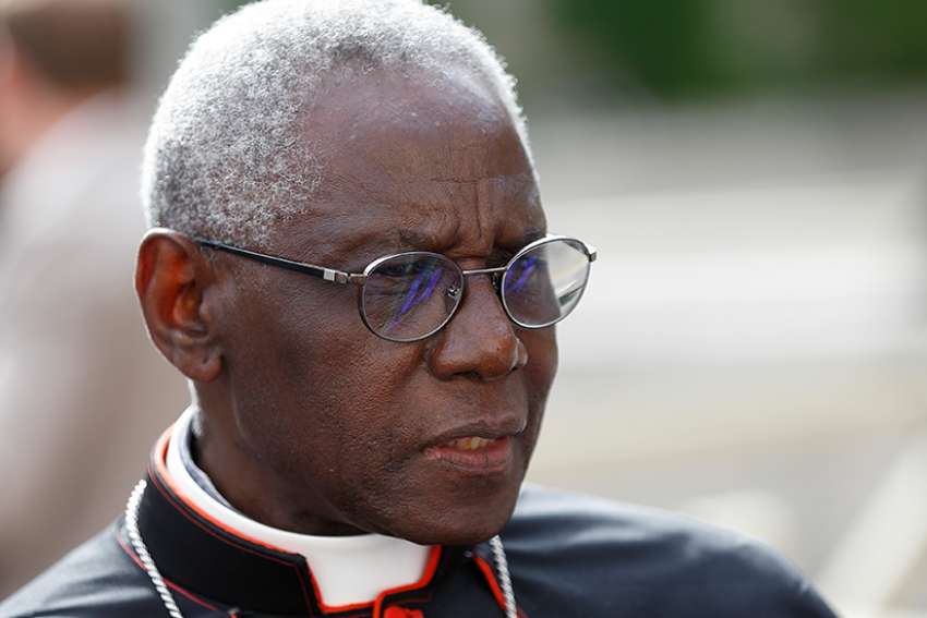 'Watering down' church teaching won't attract young people, Cardinal Sarah says