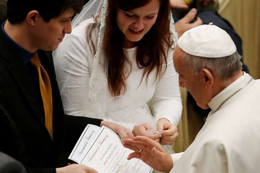 Pope urges bishops to exercise authority as judges in annulments