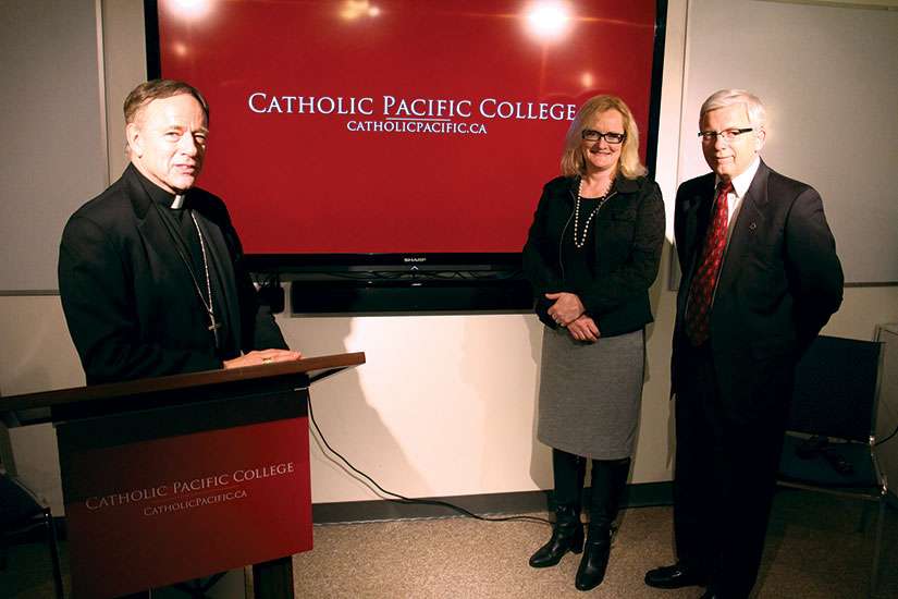 Name now reflects college’s Catholicity