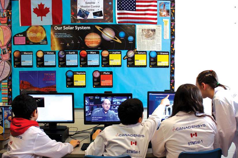 Bolton students join project tracking satellite in space