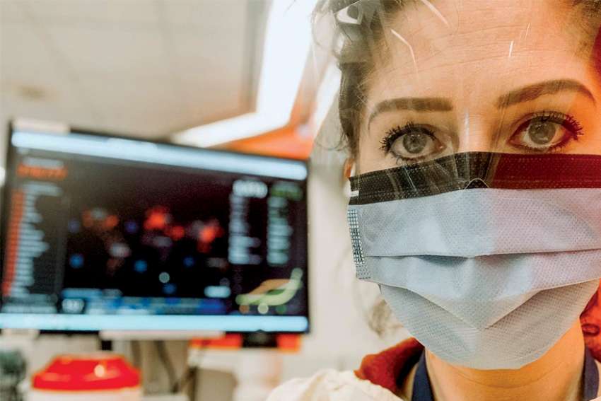 On the virus frontlines: ‘We’re not giving up,' nurse says